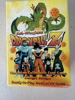 Ani-Mayhem Dragon Ball Z Limited Edition Starter Deck 70 Cards Goku Vegeta - Image 1