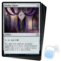 ORZHOV SIGNET X4 Commander 2021 Magic MTG MINT CARD - Image 1