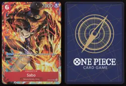 Sabo (Illustration Box Vol.5) OP05-007 Foil One Piece Promotion Cards NM - Image 3