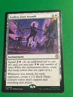 Endless Foot Assault x1 1x TMC TMNT MTG - Image 1