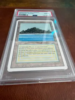 1994 Magic: The Gathering Revised Edition Tropical Island PSA 10 - Image 4