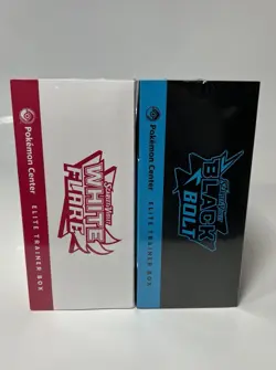 Pokemon Center Black Bolt & White Flare Elite Trainer Boxes SEALED PC ETB LOT - Image 5