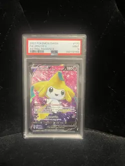 Pokemon Jirachi V (Full Art) 170/189 Swsh10: Astral Radiance Holo PSA 9 - Image 1