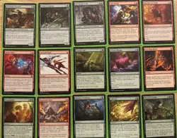Budget Casual Commander MTG Green Red Oil Counters W Migloz Maze Crusher Ready - Image 3