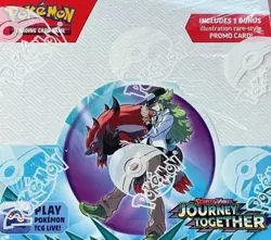 Pokemon TCG: Journey Together ENHANCED Factory Sealed Booster Box + Topper - Image 1