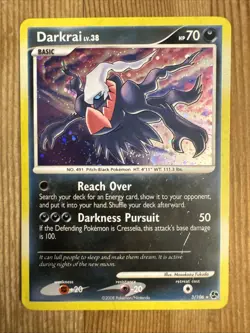 Darkrai - 3/106 - Holo Rare DMG, English Pokemon Great Encounters - Image 1