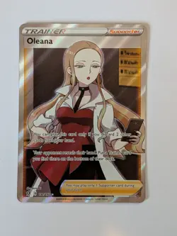 Pokemon Oleana Rebel Clash #191/192 NM TCG - Image 1