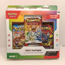Pokemon First Partner Illustration Collection Series 1 Sealed - Image 1