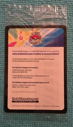 Pikachu 190 Black Star Promo World Championships 2024 SVP EN Sealed Pokemon TCG - Image 2