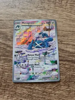 Metagross - 178/162 - Reverse Illustrator Rare Holo Temporal Forces Pokemon TCG - Image 1