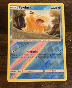 Psyduck 26/181 Common Team Up Pokemon Reverse Holo NM/M - Image 1