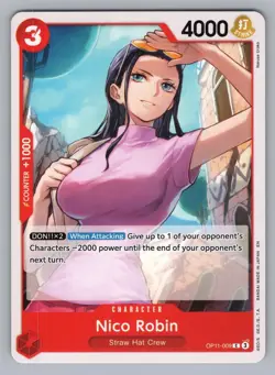 NICO ROBIN OP11-009 C A FIST OF DIVINE SPEED ONE PIECE NM OP11 2025 1 - Image 1