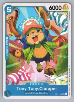 TONY TONY.CHOPPER OP11-053- UC A FIST OF DIVINE SPEED ONE PIECE NM OP11 2025 - Image 1