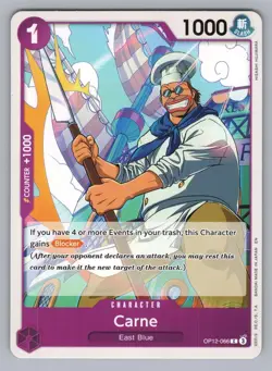 CARNE -OP12-066 C LEGACY OF THE MASTER ONE PIECE NM OP12 2025 2 - Image 1