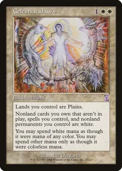 Celestial Dawn Time Spiral LP MTG - Image 1