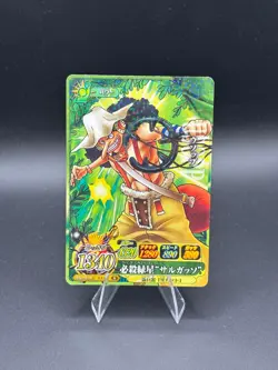 Usopp IC2-10 Holo OnePy Berry Match Bandai Japanese One Piece Lightly Played - Image 1
