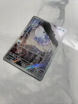 Pokemon TCG Snom 168/162 Temporal Forces Illustration Rare Card - Image 2