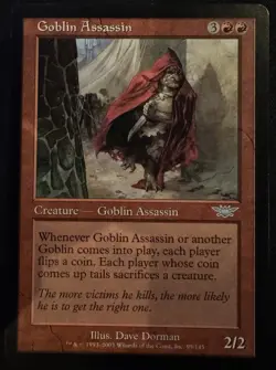 Goblin Assassin - Legions - Magic The Gathering MTG Card - Image 1