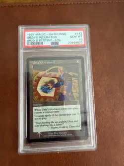 1999 Magic: The Gathering (MTG) Urzas Schicksal Urzas Inkubator FOIL #142 - Image 1