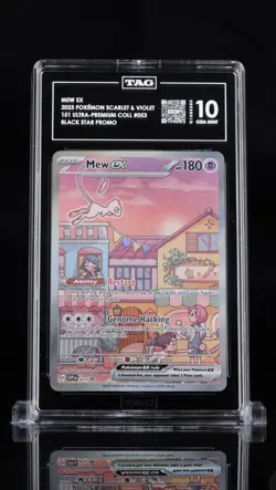 TAG 10 - Pokemon Mew EX #53 Promo Ultra premium collection Gem Mint (psa10) - Image 1