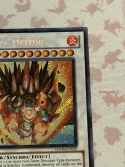 Jurrac Meteor HA04-EN029 Secret Rare Unlimited LP - Image 3