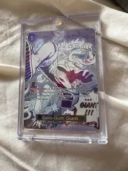 one piece TCG, Gum-Gum Giant, Near mint condition - Image 1