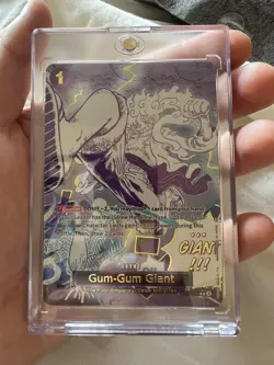one piece TCG, Gum-Gum Giant, Near mint condition - Image 2