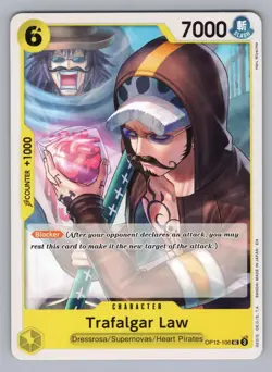 TRAFALGAR LAW (106) OP12-106 UC- LEGACY OF THE MASTER ONE PIECE NM OP12 2025 - Image 1