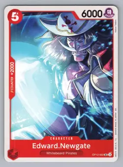 EDWARD.NEWGATE OP12-002 UC LEGACY OF THE MASTER ONE PIECE NM OP12 2025-. 2 - Image 1