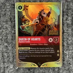 Disney Lorcana Wilds Unknown Queen Of Hearts 46/P3 Promo Foil - Image 1