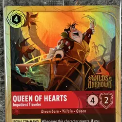 Disney Lorcana Wilds Unknown Queen Of Hearts 46/P3 Promo Foil - Image 5