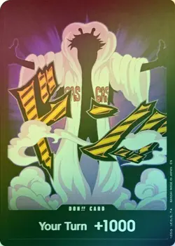 PRB02 English - DON!! Card (Foil) (Caesar Clown) - NM - Image 1