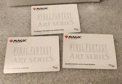 MTG Final Fantasy Art Series Lot Of 3 Cards ( 4,8,10 of 53 - Image 2