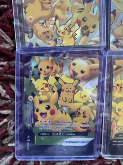 Pokemon Pikachu TCG V-Union SWSH139-142 Celebrations Promo 4 Card Set - Image 2