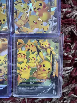 Pokemon Pikachu TCG V-Union SWSH139-142 Celebrations Promo 4 Card Set - Image 4