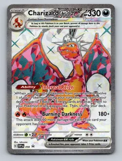 Pokemon TCG Charizard ex - Holo Promo SV: Scarlet & Violet Promo Cards 056 - Image 1