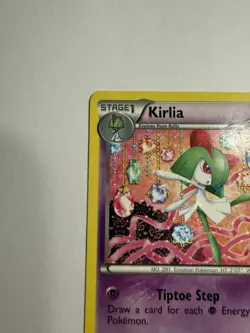 LP Kirlia RC9/RC25 Legendary Treasures Radiant Collection Holo Pokemon card - Image 2