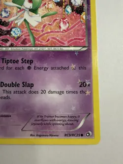 LP Kirlia RC9/RC25 Legendary Treasures Radiant Collection Holo Pokemon card - Image 4