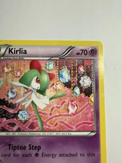 LP Kirlia RC9/RC25 Legendary Treasures Radiant Collection Holo Pokemon card - Image 5