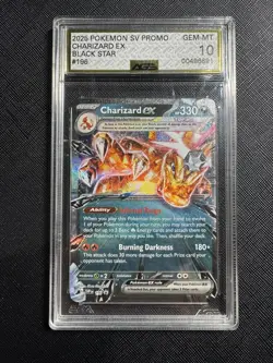 AGS 10 Charizard ex 161 Sv: Scarlet & Violet Promo Cards Holo - Image 1
