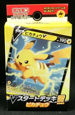 Pokemon Card Sword & Shield V Start Deck Lightning Pikachu 60 Cards sD Japanese - Image 1
