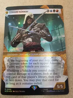 Edward Kenway - #269 (Showcase) (Textured Foil) Assassin's Creed - Mtg - Image 1
