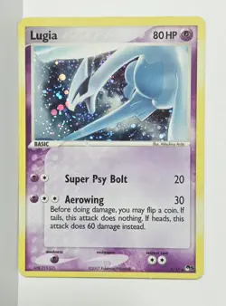 Lugia 2/17 POP Series 5 - Holo Rare - Pokemon 2007 MP - Image 1