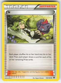 N 105/124 Uncommon Fates Collide Pokemon Lightly Played - Image 1