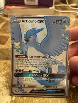 Pokemon TCG Articuno GX SV54/SV94 Hidden Fates Shiny Vault NM Condition - Image 1