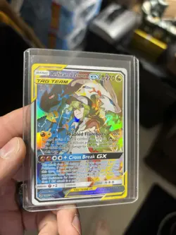 Pokemon Reshiram & Zekrom GX 259/236 Cosmic Eclipse Secret Rare TAG TEAM Holo - Image 1