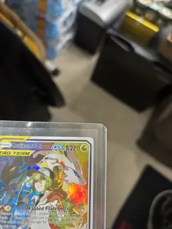 Pokemon Reshiram & Zekrom GX 259/236 Cosmic Eclipse Secret Rare TAG TEAM Holo - Image 3