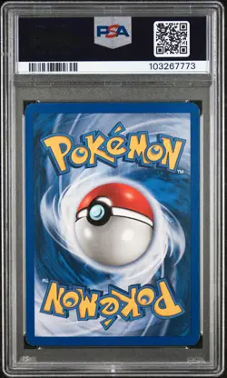 2002 POKEMON LEGENDARY COLLECTION #35 RHYDON-REVERSE FOIL PSA 7 - Image 2