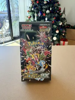 {UK} Japanese Shiny Treasure EX Booster Box sv4a Sealed Pokemon MINT - Image 1