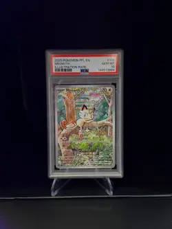 MEOWTH 106 PHANTASMAL FLAMES ILLUSTRATION RARE POKEMON TCG 2025 - Image 1